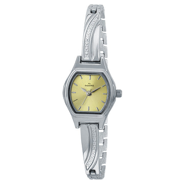 Maxima ATTIVO Women Gold Dial Analogue Watch - 59715BMLI